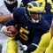 ANN ARBOR, MI - OCTOBER 24:  Tate Forcier #5 of the Michigan Wolverines carries the ball during the game against the Penn State Nittany Lions on October 24, 2009 at Michigan Stadium in Ann Arbor, Michigan. (Photo by  Gregory Shamus/Getty Images)