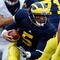 ANN ARBOR, MI - OCTOBER 24:  Tate Forcier #5 of the Michigan Wolverines carries the ball during the game against the Penn State Nittany Lions on October 24, 2009 at Michigan Stadium in Ann Arbor, Michigan. (Photo by  Gregory Shamus/Getty Images)