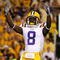 BATON ROUGE, LA - OCTOBER 10:  Trindon Holliday #8 of the Louisiana State University Tigers against the Florida Gators at Tiger Stadium on October 10, 2009 in Baton Rouge, Louisiana.  (Photo by Kevin C. Cox/Getty Images)