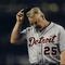 26 Aug 1998:  Detroit Tigers manager Buddy Bell #25 takes his cap off during a game against the Texas Rangers at The BallPark in Arlington, Texas. The Rangers defeated the Tigers 8-6. Mandatory Credit: Stephen Dunn  /Allsport