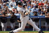 NEW YORK - MAY 17: Shelley Duncan #17 of the New York Yankees bats against the New York Mets on May 17, 2008 at Yankee Stadium in the Bronx borough of New York City. (Photo by Jim McIsaac/Getty Images) 