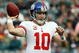 PHILADELPHIA - NOVEMBER 01:  Eli Manning #10 of the New York Giants throws a pass against the Philadelphia Eagles on November 1, 2009 at Lincoln Financial Field in Philadelphia, Pennsylvania.  (Photo by Jim McIsaac/Getty Images)