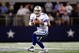 ARLINGTON, TX - SEPTEMBER 28:  Quarterback Tony Romo #9 of the Dallas Cowboys at Cowboys Stadium on September 28, 2009 in Arlington, Texas.  (Photo by Ronald Martinez/Getty Images)