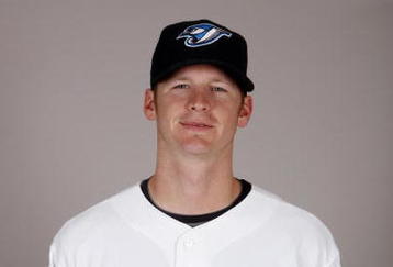 DUNEDIN, FL - FEBRUARY 23:  Robert Ray #60 of the Toronto Blue Jays poses during photo day at the Bobby Mattick Training Center at Englebert Complex on February 23, 2009 in Dunedin, Florida.  (Photo by J. Meric/Getty Images)