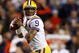 BATON ROUGE, LA - OCTOBER 24:  Quarterback Jordan Jefferson #9 of the Louisiana State University Tigers looks to throw the ball against the Auburn Tigers at Tiger Stadium on October 24, 2009 in Baton Rouge, Louisiana.  LSU defeated Auburn 31-10.  (Photo by Chris Graythen/Getty Images)