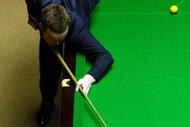 SHEFFIELD, UNITED KINGDOM - MAY 04:  Shaun Murphy of England in action during his Final match against John Higgins of Scotland in the Betfred Snooker World Championships, at the Crucible Theatre on May 4, 2009, in Sheffield, United Kingdom.  (Photo by Ian Walton/Getty Images)