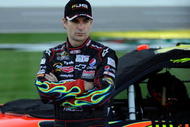 FORT WORTH, TX - NOVEMBER 06:  Jeff Gordon, driver of the #24 DuPont Chevrolet, stands on pit road after qualifying for the NASCAR Sprint Cup Series Dickies 500 at Texas Motor Speedway on November 6, 2009 in Fort Worth, Texas.  (Photo by John Harrelson/Getty Images for NASCAR)
