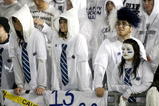 STATE COLLEGE, PA - SEPTEMBER 26:  Fans of the Penn State Nittnay Lions look on just prior to losing to the Iowa Hawkeyes 21-10 on September 26, 2009 at Beaver Stadium in State College, Pennsylvania.  (Photo by Gregory Shamus/Getty Images)