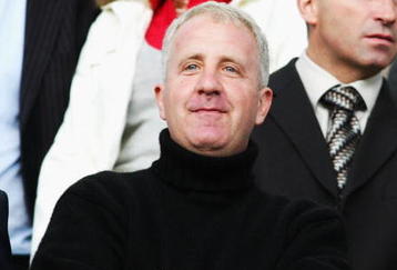 BIRMINGHAM, UNITED KINGDOM - SEPTEMBER 23:  Randy Lerner, the new owner of Aston Villa, looks on during the Barclays Premiership match between Aston Villa and Charlton Athletic at Villa Park on September 23, 2006 in Birmingham, England.  (Photo by Mark Thompson/Getty Images)