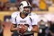 TEMPE, AZ - SEPTEMBER 19:  Quarterback Trey Revell #12 of the Louisiana Monroe Warhawks scrambles with the ball during the college football game against the Arizona State Sun Devils at Sun Devil Stadium on September 19, 2008 in Tempe, Arizona. The Sun Devils defeated the Warhawks 38-14.  (Photo by Christian Petersen/Getty Images)