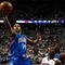 AUBURN HILLS, MI - MAY 13:  Jameer Nelson #14 of the Orlando Magic drives for a shot attempt against Rodney Stuckey #3 of the Detroit Pistons in Game Five of the Eastern Conference Semifinals during the 2008 NBA Playoffs at the Palace of Auburn Hills in Auburn Hills, Michigan.  NOTE TO USER: User expressly acknowledges and agrees that, by downloading and or using this photograph, User is consenting to the terms and conditions of the Getty Images License Agreement.  (Photo by Gregory Shamus/Getty Images)