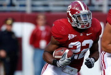 TUSCALOOSA, AL - OCTOBER 24:  Mark Ingram #22 of the Alabama Crimson Tide against the Tennessee Volunteers at Bryant-Denny Stadium on October 24, 2009 in Tuscaloosa, Alabama.  (Photo by Kevin C. Cox/Getty Images)