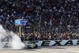 FORT WORTH, TX - APRIL 05:  Jeff Gordon, driver of the #24 DuPont Chevrolet, does a victory burnout after winning the NASCAR Sprint Cup Series Samsung 500 at Texas Motor Speedway on April 5, 2009 in Fort Worth, Texas.  (Photo by Tom Pennington/Getty Images for NASCAR)