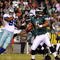 PHILADELPHIA - DECEMBER 28:  Donovan McNabb #5 of the Philadelphia Eagles throws a pass against the Dallas Cowboys on December 28, 2008 at Lincoln Financial Field in Philadelphia, Pennsylvania.  (Photo by Jim McIsaac/Getty Images)