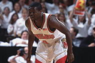 9 Jan 2002:  Guard Earl Badu #4 of the Maryland Terrapins readies to defend against the North Carolina Tarheels during the ACC Conference basketball game at Cole Field House in College Park, Maryland.  Maryland crushed North Carolina 112-79.  Mandatory Credit:  Doug Pensinger /Getty Images