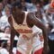 9 Jan 2002: Guard Earl Badu #4 of the Maryland Terrapins readies to defend against the North Carolina Tarheels during the ACC Conference basketball game at Cole Field House in College Park, Maryland. Maryland crushed North Carolina 112-79. Mandatory Credit: Doug Pensinger /Getty Images