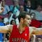 EAST RUTHERFORD, NJ - MAY 04:  Jose Calderon #8 of the Toronto Raptors reacts after a three pointer against the New Jersey Nets in Game Six of the Eastern Conference Quarterfinals during the 2007 NBA Playoffs on May 4, 2007 at the Continental Airlines Arena at the Meadowlands in East Rutherford, New Jersey. NOTE TO USER: User expressly acknowledges and agrees that, by downloading and or using this photograph, User is consenting to the terms and conditions of the Getty Images License Agreement.  (Photo by Jim McIsaac/Getty Images)