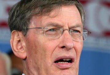 COOPERSTOWN, NY - JULY 26:  MLB commissioner Bud Selig looks on at Clark Sports Center during the 2009  Baseball Hall of Fame induction ceremony on July 26, 2009 in Cooperstown, New York.  (Photo by Jim McIsaac/Getty Images)