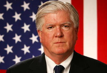 WOODRIDGE, IL - AUGUST 19:  General Manager Brian Burke poses for a portrait during the USA Olympic Men's Ice Hockey Orientation Camp on August 19, 2009 at Seven Bridges Ice Arena in Woodridge, Illinois.  (Photo by Jamie Squire/Getty Images)