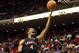 ORLANDO, FL - NOVEMBER 18:  Chris Bosh #4 of the Toronta Raptors scores during a game against the Orlando Magic on November 18, 2008 at Amway Arena in Orlando, Florida.  NOTE TO USER: User expressly acknowledges and agrees that, by downloading and/or using this Photograph, user is consenting to the terms and conditions of the Getty Images License Agreement.  (Photo by Sam Greenwood/Getty Images)
