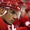 DETROIT - DECEMBER 1:  Steve Yzerman #19 of the Detroit Red Wings looks on from the bench against the Calgary Flames on December 1, 2005 at Joe Louis Arena in Detroit, Michigan.  Calgary won 3-2.  (Photo by Gregory Shamus/Getty Images)