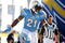 SAN DIEGO - NOVEMBER 01:  LaDainian Tomlinson #21 of the San Diego Chargers celebrates his second touchdown for a 21-7 lead over the Oakland Raiders during the second quarter at Qualcomm Stadium on November 1, 2009 in San Diego, California.  (Photo by Harry How/Getty Images)