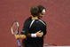 BASEL, SWITZERLAND - NOVEMBER 07: Roger Federer of Switzerland is congratulated by fellow countryman Marco Chiudinelli of Switzerland during Day Six of the Davidoff Swiss Indoors Tennis at St Jakobshalle on November 7, 2009 in Basel, Switzerland. (Photo by Julian Finney/Getty Images)