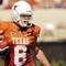 AUSTIN, TX - NOVEMBER 7:  Wide receiver Jordan Shipley #8 of the Texas Longhorns steps out of bounds to avoid a tackle against the UCF Knights on November 7, 2009 at Darrell K Royal - Texas Memorial Stadium in Austin, Texas.  Shipley broke the Texas single game receiving record in a 35-3 win. (Photo by Brian Bahr/Getty Images)