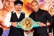BEVERLY HILLS, CA - SEPTEMBER 14: Manny Pacquiao and Miguel Cotto pose for pictures during the press conference at the Beverly Hills Hotel on September 14, 2009 in Beverly Hills, California. (Photo by Jacob de Golish/Getty Images)