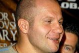NEW YORK - JANUARY 20:  Heavyweight mixed martial arts champion Fedor 'The Last Emperor' Emelianenko of Russia attends the 'Day of Reckoning' press conference at Trump Tower January 20, 2009 in New York City.  (Photo by Joe Corrigan/Getty Images)