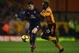 WOLVERHAMPTON, ENGLAND - NOVEMBER 07:   Segundo Castillo of Wolverhampton Wanderers battles for the ball with Cesc Fabregas of Arsenal during the Barclays Premier League match between Wolverhampton Wanderers and Arsenal at Molineux on November 7, 2009 in Wolverhampton, England. (Photo by Richard Heathcote/Getty Images)