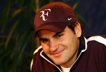 BASEL, SWITZERLAND - NOVEMBER 01:  Roger Federer of Switzerland talks to the media during previews for the Davidoff Swiss Indoors Tennis at St Jakobshalle on November 1, 2009 in Basel, Switzerland.  (Photo by Julian Finney/Getty Images)
