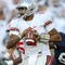 STATE COLLEGE, PA - NOVEMBER 7: Quarterback Terrelle Pryor #2 of the Ohio State Buckeyes rolls out to pass during a game against the Penn State Nittany Lions on November 7, 2009 at Beaver Stadium in State College, Pennsylvania. Ohio State won 24-7. (Photo by Hunter Martin/Getty Images)