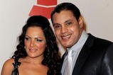 LAS VEGAS - NOVEMBER 04:  Former baseball player Sammy Sosa (R) and guest arrives at the 2009 Person Of The Year Honoring Juan Gabriel held at Mandalay Bay Resort & Casino on November 4, 2009 in Las Vegas, Nevada.  (Photo by Kevork Djansezian/Getty Images)