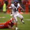 CLEMSON, SC - SEPTEMBER 26:  Andy Dalton #14 of the TCU Horned Frogs runs with the ball as Miguel Chavis #89 of the Clemson Tigers tries to tackle him during their game at Memorial Stadium on September 26, 2009 in Clemson, South Carolina.  (Photo by Streeter Lecka/Getty Images)