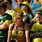 PALO ALTO, CA - NOVEMBER 07:  Oregon Ducks fans look upset during their loss to the Stanford Cardinal at Stanford Stadium on November 7, 2009 in Palo Alto, California.  (Photo by Ezra Shaw/Getty Images)