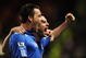 LONDON, ENGLAND - NOVEMBER 08:  John Terry (L) of Chelsea celebrates with teammate Frank Lampard after scoring the opening goal during the Barclays Premier League match between Chelsea and Manchester United at Stamford Bridge on November 8, 2009 in London, England.  (Photo by Shaun Botterill/Getty Images)