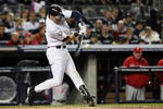 NEW YORK - NOVEMBER 04:  Derek Jeter #2 of the New York Yankees lines out in the bottom of first inning against the Philadelphia Phillies in Game Six of the 2009 MLB World Series at Yankee Stadium on November 4, 2009 in the Bronx borough of New York City. The Yankees won 7-3 to win the Series 4 games to 2.  (Photo by Jed Jacobsohn/Getty Images)