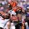 BALTIMORE - OCTOBER 11:  Cedric Benson #32 of the Cincinnati Bengals runs the ball against the Baltimore Ravens at M&T Bank Stadium on October 11, 2009 in Baltimore, Maryland. The Bengals defeated the Ravens 17-14. (Photo by Larry French/Getty Images)