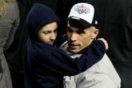 NEW YORK - NOVEMBER 04: Manager Joe Girardi of the New York Yankees celebrates on the field after their 7-3 win against the Philadelphia Phillies in Game Six of the 2009 MLB World Series at Yankee Stadium on November 4, 2009 in the Bronx borough of New York City. (Photo by Al Bello/Getty Images)
