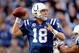 INDIANAPOLIS - NOVEMBER 08:  Peyton Manning #18 of the Indianapolis Colts passes the ball during the NFL game against the Houston Texans at Lucas Oil Stadium on November 8, 2009 in Indianapolis, Indiana.  (Photo by Andy Lyons/Getty Images)