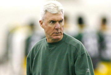 GREEN BAY, WI - MAY 5: Green Bay Packers' Ted Thompson watches practice at the first mini camp of the season at the Don Hutson Center on May 5, 2006 in Green Bay, Wisconsin. (Photo by Darren Hauck/Getty Images)