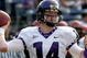 SAN DIEGO - NOVEMBER 7:  Quarterback Andy Dalton #14 of the Texas Christian University Horned Frogs  throws a pass against the San Diego State Aztecs on November 7, 2009 at Qualcomm Stadium in San Diego, California.   TCU won 55-12.   (Photo by Stephen Dunn/Getty Images)