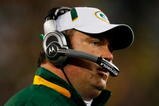 GREEN BAY, WI - NOVEMBER 01:  Head coach Mike McCarthy of the Green Bay Packers watching the action during the third quarter of the game against the Minnesota Vikings at Lambeau Field on November 1, 2009 in Green Bay, Wisconsin. (Photo by Scott Boehm/Getty Images)