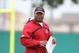 SANTA CLARA, CA - MAY 01: Head coach Mike Singletary of the San Francisco 49ers looks on during the 49ers Minicamp at their training facilities on May 1, 2009 in Santa Clara, California. (Photo by Jed Jacobsohn/Getty Images)