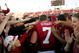 PALO ALTO, CA - NOVEMBER 07:  Toby Gerhart #7 of the Stanford Cardinal is surrounded by fans after the Cardinal upset the Oregon Ducks at Stanford Stadium on November 7, 2009 in Palo Alto, California.  (Photo by Ezra Shaw/Getty Images)