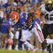 GAINESVILLE, FL - NOVEMBER 7: Running back Brandon James #25  of the Florida Gators rushes upfield against the Vanderbilt Commodores  November 7, 2009 at Ben Hill Griffin Stadium in Gainesville, Florida.  (Photo by Al Messerschmidt/Getty Images)