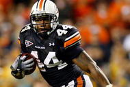 AUBURN, AL - SEPTEMBER 19: Ben Tate #44 of the Auburn Tigers against the West Virginia Mountaineers at Jordan-Hare Stadium on September 19, 2009 in Auburn, Alabama. (Photo by Kevin C. Cox/Getty Images)