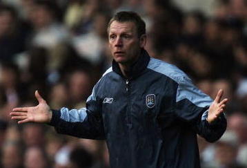 LONDON - MARCH 19:  Caretaker manager Stuart Pearce of Manchester City looks puzzled during the Barclays Premiership match between Tottenham Hotspur and Manchester City at White Hart Lane Stadium on March 19, 2005 in London. (Photo by Christopher Lee/Getty Images)