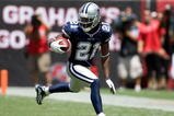 TAMPA, FL - SEPTEMBER 13:  Cornerback Mike Jenkins #21 of the Dallas Cowboys returns a blocked field goal against the Tampa Bay Buccaneers during the game at Raymond James Stadium on September 13, 2009 in Tampa, Florida.  (Photo by J. Meric/Getty Images)